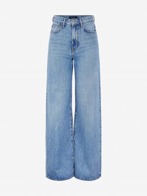Джинсові широкі джинси Pieces