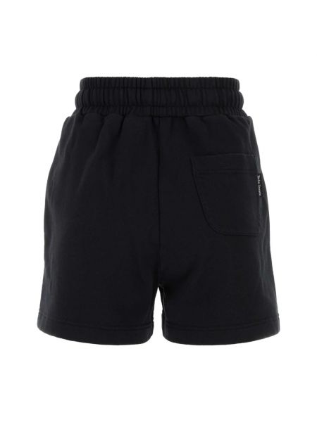 Pantalones cortos de algodón Palm Angels negro