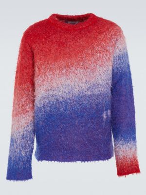 Moherinis spalvų gradiento rašto megztinis Erl