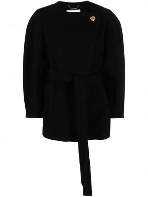 Svilena jakna Chloe črna