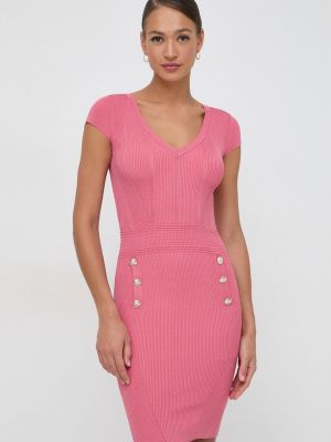 Mini šaty Marciano Guess růžové