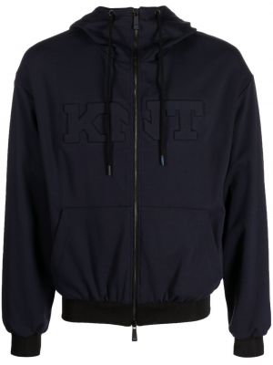 Hoodie Kiton blå