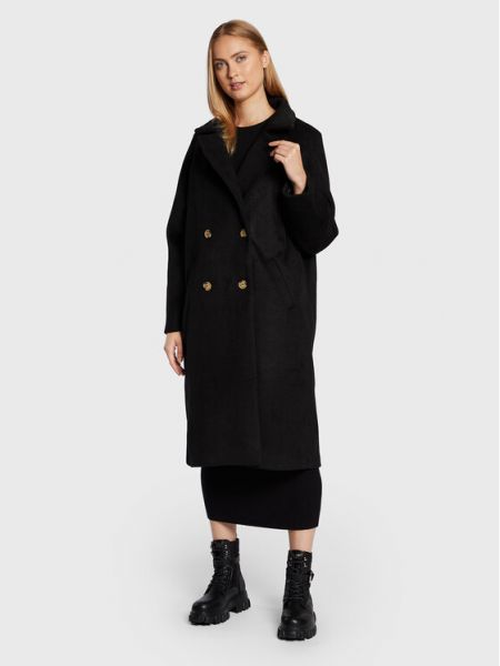 Переходное пальто стандартного кроя Glamorous черный