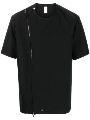 Černá košile na zip Attachment