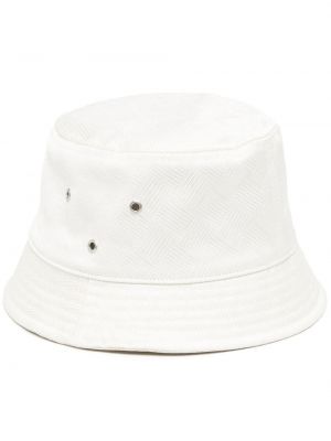 Жакардова шапка Bottega Veneta бяло