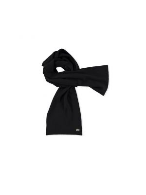 Черный шарф Lacoste