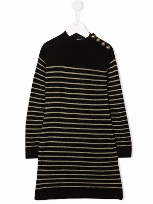 Dress for jenter Balmain Kids svart