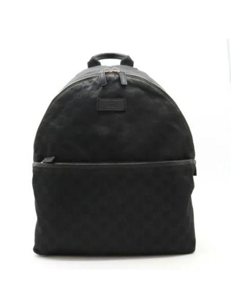 Płócienny plecak retro Gucci Vintage czarny