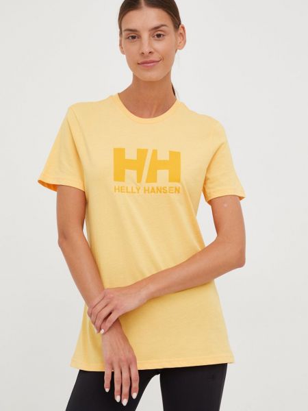 Тениска Helly Hansen оранжево