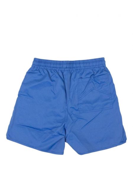 Shorts à imprimé Rhude bleu