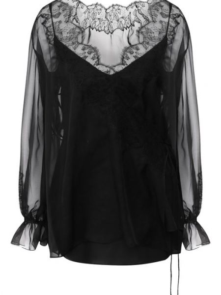 Блузка Valentino черная