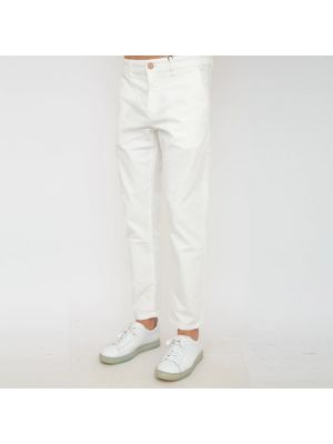 Pantalones slim fit Jeckerson blanco