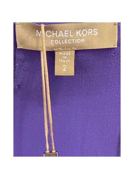 Vestido de lana Michael Kors Pre-owned violeta
