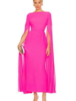 Длинное платье Solace London розовое