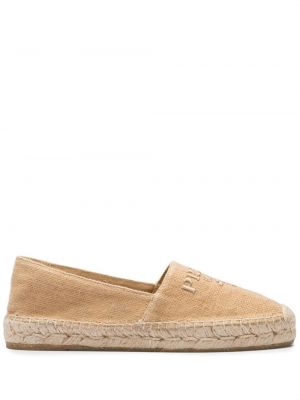 Brodert espadrillos Prada