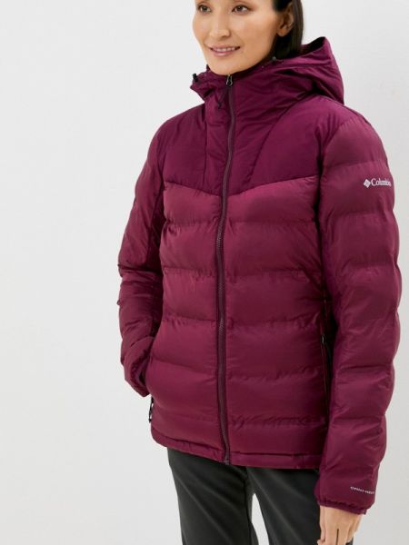 Утепленная куртка Columbia фиолетовая