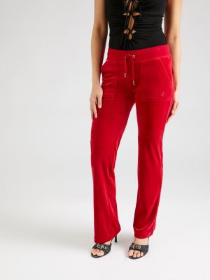 Pantaloni Juicy Couture roșu