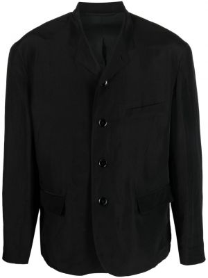 Laneni blazer Lemaire črna