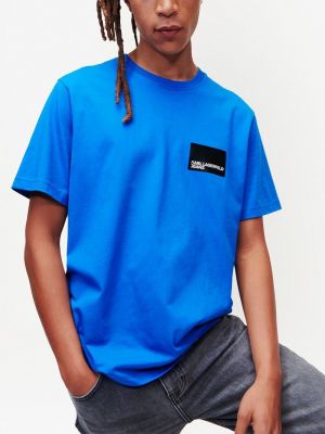 T-shirt à imprimé Karl Lagerfeld Jeans bleu