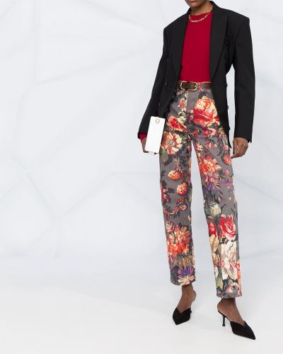 Jersey manga larga de tela jersey Dolce & Gabbana rojo