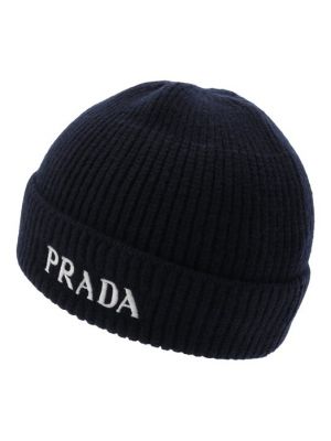 Кашемировая шерстяная шапка Prada