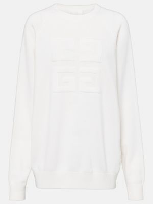 Кашемировый свитер Givenchy белый