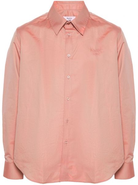 Broderet skjorte Martine Rose pink