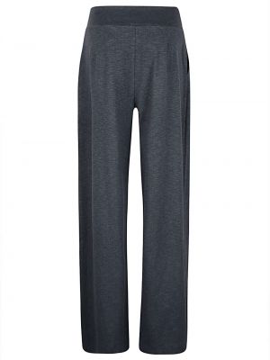 Pantaloni di cotone Niu grigio