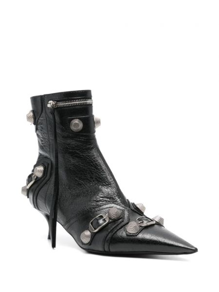 Kožené kotníkové boty Balenciaga