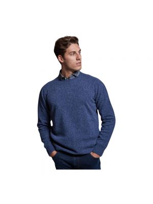 Sweter w kolorze melanż Altea niebieski