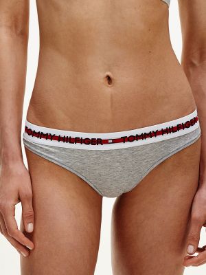 Tangas Tommy Hilfiger gris