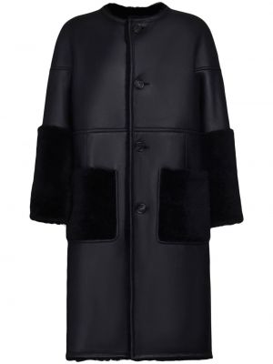 Obojstranný kabát Marni čierna