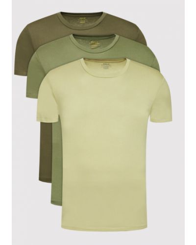 Koszulka bawełniana Polo Ralph Lauren zielona