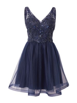 Коктейлна рокля Laona синьо
