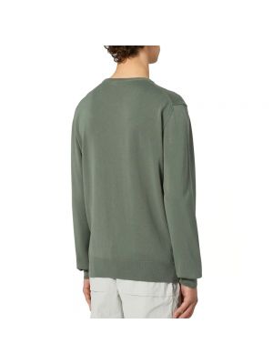Dzianinowy sweter K-way zielony