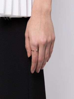 Puntíkatý prsten s perlami Delfina Delettrez