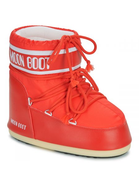 Nylonové domáce papuče Moon Boot červená