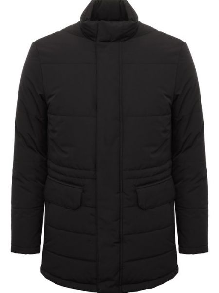 Утепленная куртка Canali черная