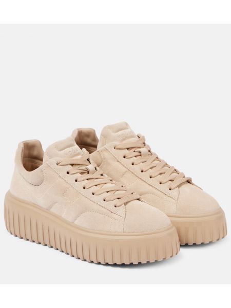 Platform ruskind sneakers Hogan beige