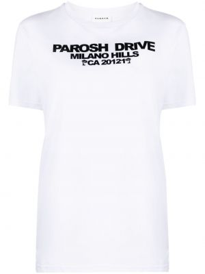 Koszulka bawełniana z nadrukiem Parosh