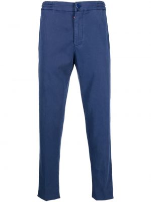 Pantaloni chino Kiton blu