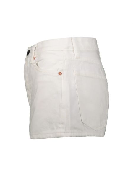 Szorty jeansowe Wardrobe.nyc białe