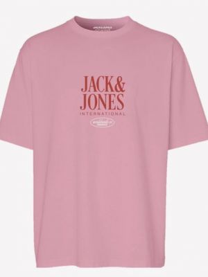 Рожева футболка Jack & Jones