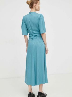 Dlouhé šaty Gestuz modré