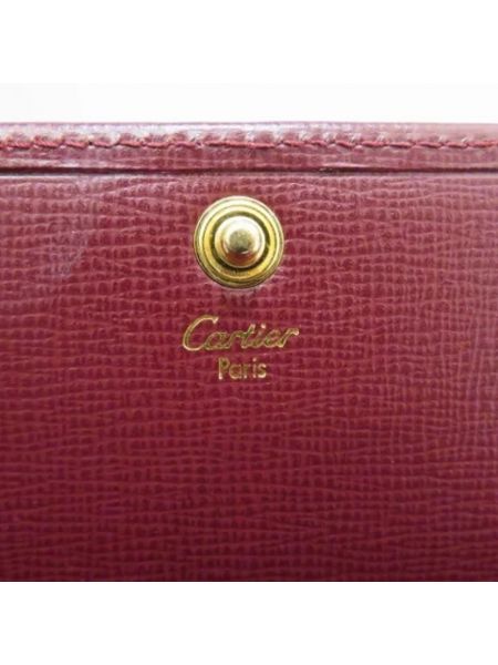 Cartera de cuero retro Cartier Vintage
