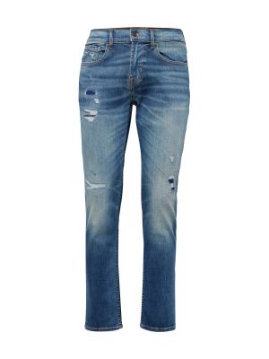 Jeans skinny 7 For All Mankind bleu