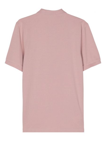 Kokvilnas polo krekls Fred Perry rozā