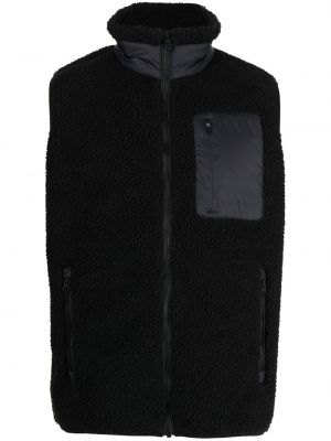 Fleece zip vest Save The Duck svart