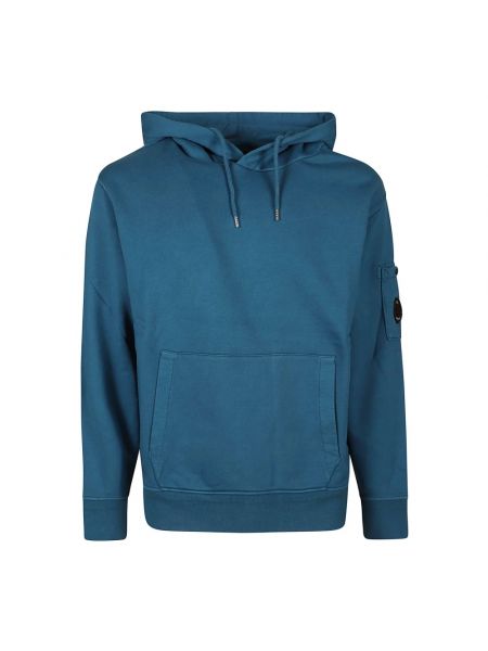 Fleece hoodie C.p. Company blau