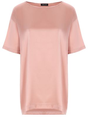 Шелковая блузка Anneclaire розовая